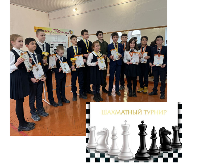 Муниципальный шахматный турнир (рапид) среди команд обучающихся образовательных организаций города Владикавказа «Белая ладья — 2024»